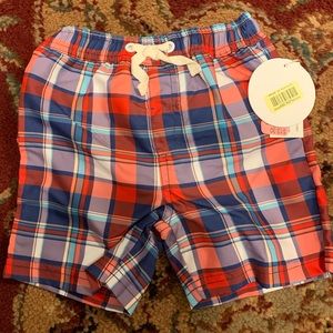 NWT Swim trunks- Edgehill Collection 6-9M